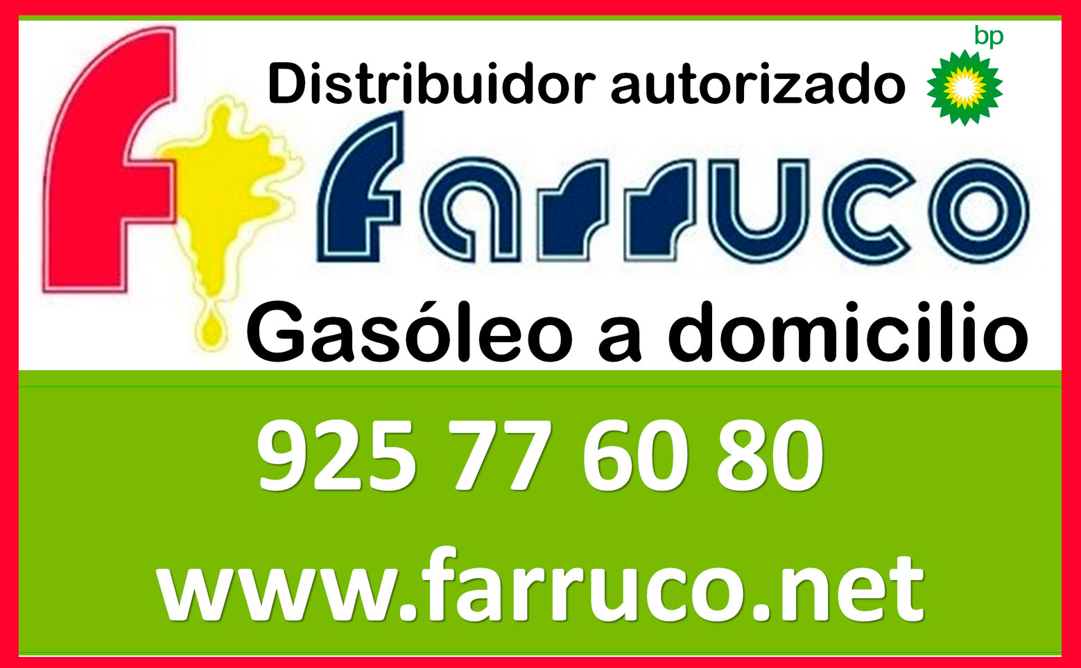 Distribuidor autorizado de Gasóleo a domicilio