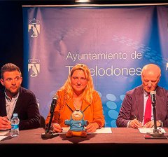 Villanueva de la Cañada | Entrega de la recaudación del XIII Torneo de Pádel Solidario