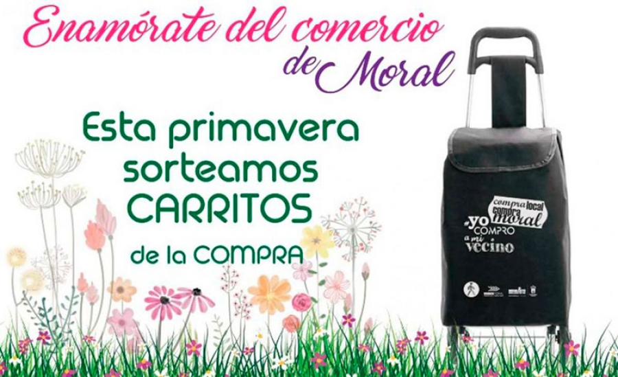 Moralzarzal | La Campaña de Comercio de Primavera sortea 50 carritos de la compra