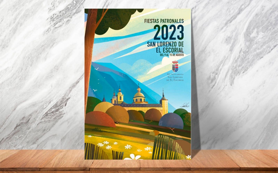 San Lorenzo de El Escorial | San Lorenzo de El Escorial ya tiene cartel anunciador de sus Fiestas Patronales 2023