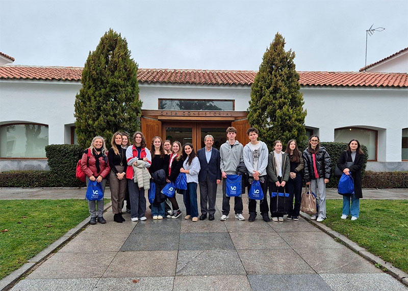 Villanueva de la Cañada | Visita de alumnos franceses a Villanueva de la Cañada