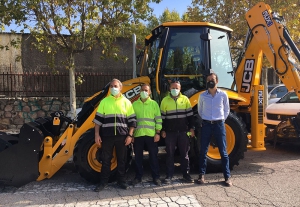 Colmenarejo | Nueva retroexcavadora para mejorar los servicios municipales
