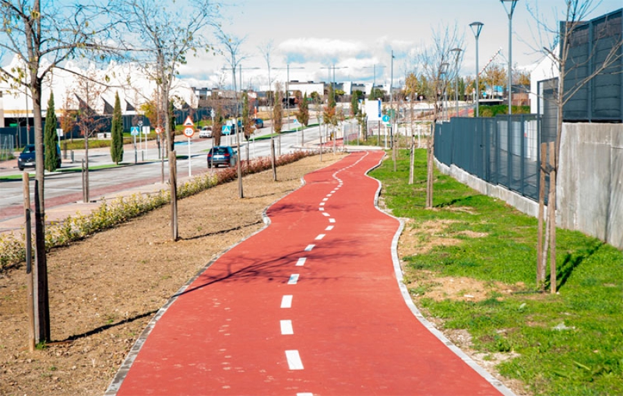 Boadilla del Monte | Finaliza la primera fase de construcción de los nuevos tramos de carril bici