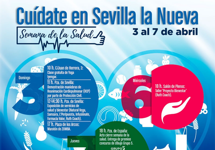 Sevilla la Nueva | I Semana de la Salud con diferentes actos y promociones entre el 3 y el 7 de abril