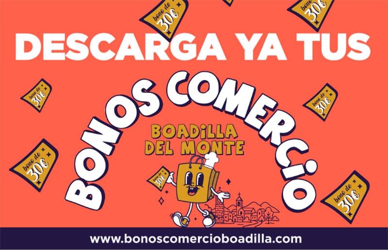 Boadilla del Monte | La campaña Bonos Comercio permanecerá activa hasta el próximo día 22