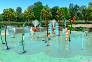 Villaviciosa de Odón | Comienzan las obras del parque acuático Splashpad, en el Parque El Castillo de Villaviciosa de Odón