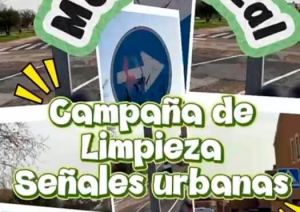 Moralzarzal | Moralzarzal refuerza el mantenimiento de su señalización urbana con una campaña intensiva de limpieza