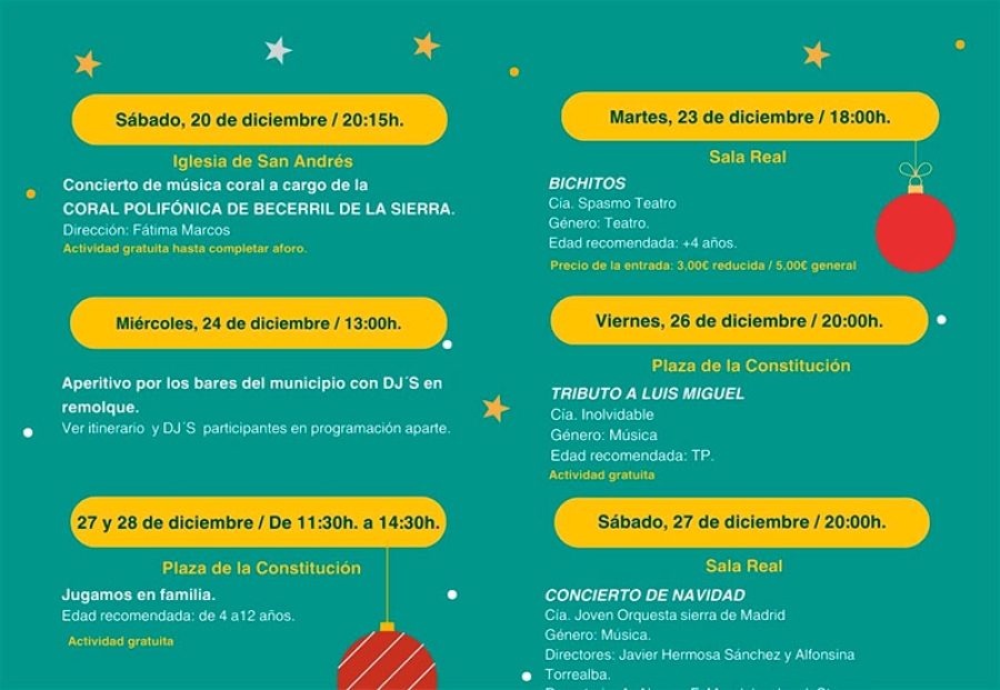 Becerril de la Sierra | Visita a Madrid para disfrutar de su iluminación navideña