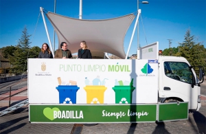 Boadilla del Monte | La consejera de Medio Ambiente visita el Punto Limpio