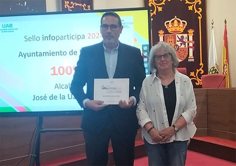Las Rozas | Las Rozas revalida el sello InfoParticipa con la máxima puntuación