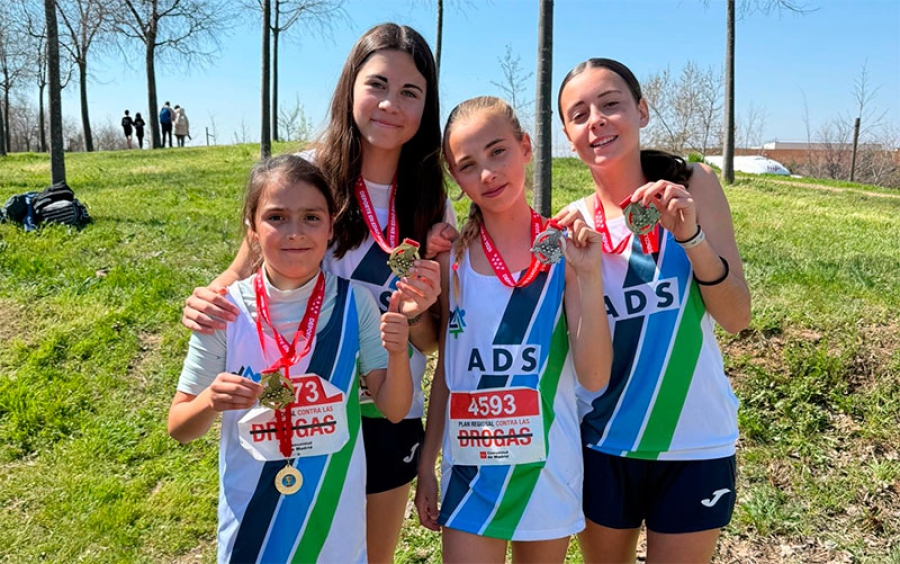 Becerril de la Sierra | Cuatro jóvenes atletas de Becerril de la Sierra brillan en la final autonómica de la Comunidad de Madrid de Campo a Través