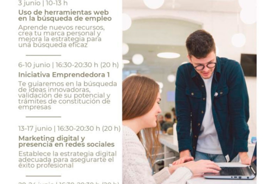 Villaviciosa de Odón | El Ayuntamiento organiza cursos y talleres de empleo y emprendimiento