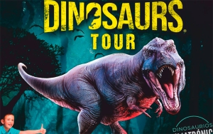 Moralzarzal | La Muestra Interactiva Dinosaurs Tour llega a la Plaza de Toros de Moralzarzal los días 25 y 26 de mayo