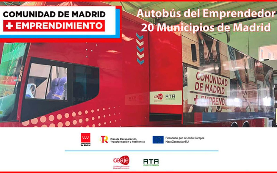 Guadarrama | El autobús del Emprendedor llegará a Guadarrama el 28 de noviembre