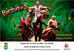 Valdemorillo | Spasmo Teatro vuelve este sábado al Auditorio con ‘Bichitos’