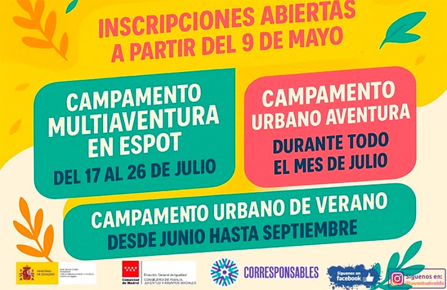 Valdemorillo | Valdemorillo mantiene sus tres modalidades de campamento de verano