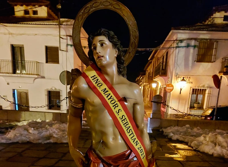 Brunete | Festividad de San Sebastián adecuando los festejos a las medidas sanitarias vigentes por la pandemia