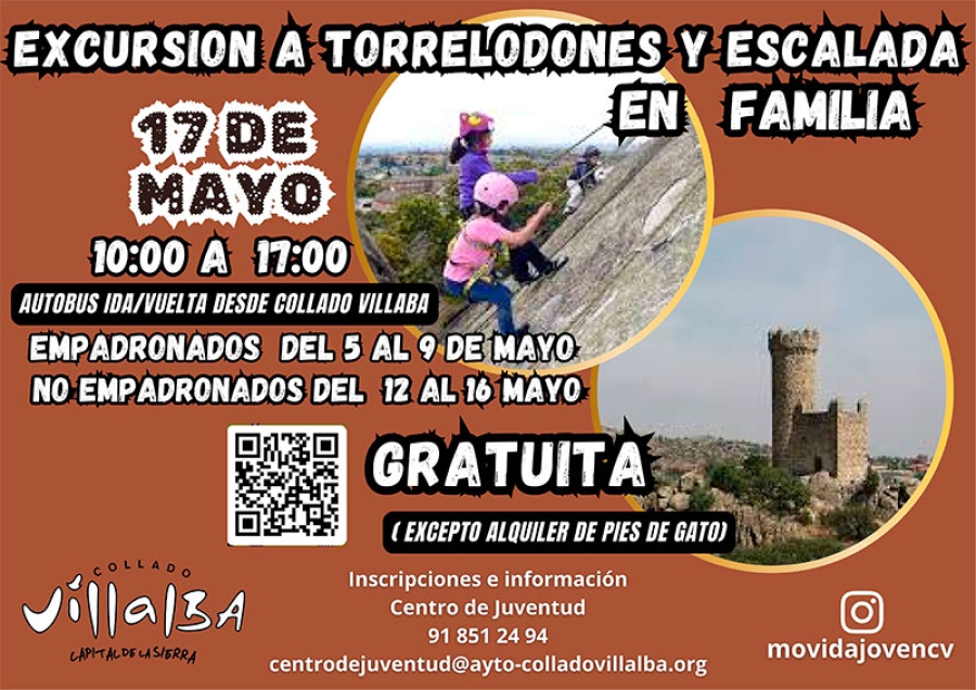 Collado Villalba | “Excursión en familia”, jornada campestre y escalada