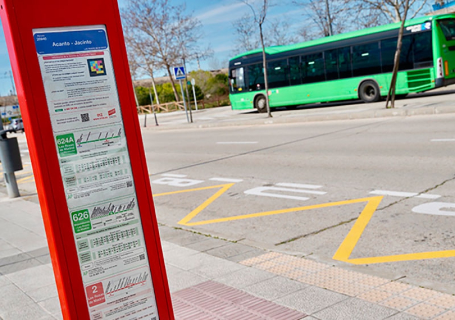 Las Rozas | Nueva cabecera de la línea 626 en La Marazuela, junto al nuevo Centro deportivo y Cultural