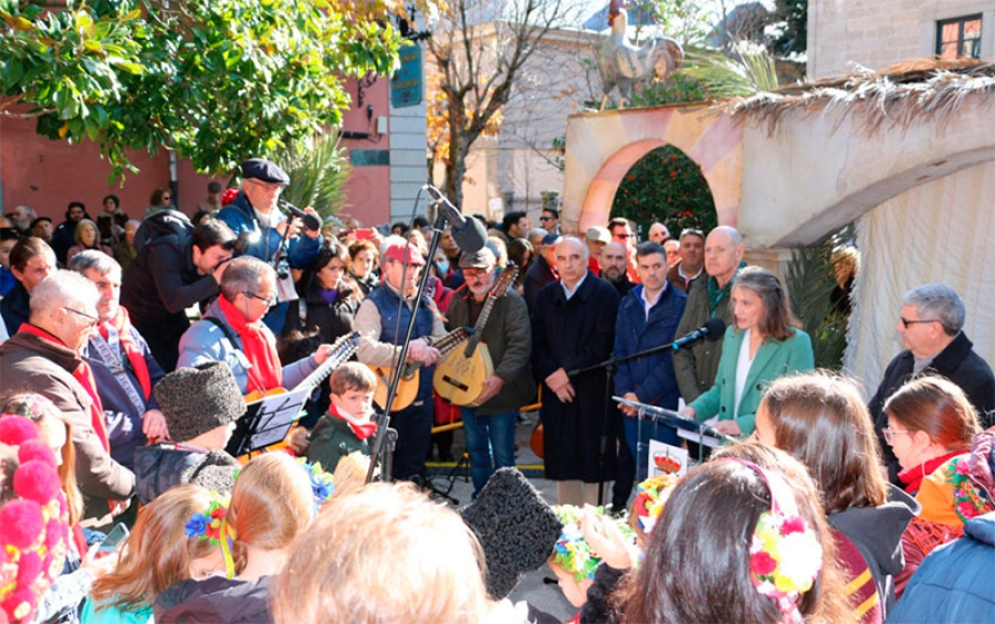 San Lorenzo de El Escorial | San Lorenzo de El Escorial inaugura el Belén Monumental, Fiesta de Interés Turístico Regional