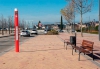 Boadilla del Monte | El Ayuntamiento instala bancos y papeleras en las paradas de autobús del municipio