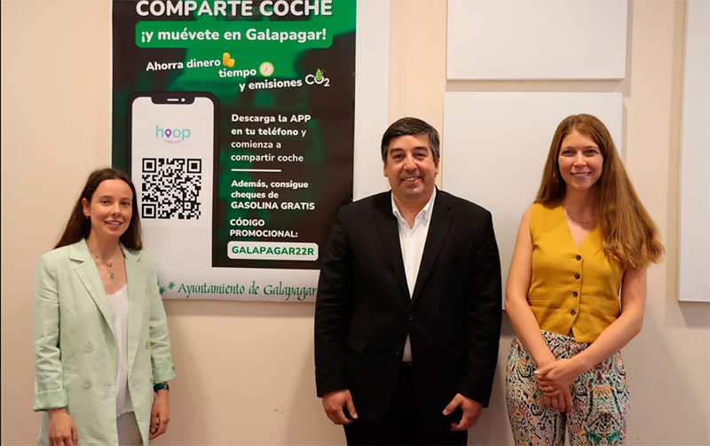 Galapagar | El Ayuntamiento lanza la aplicación Hoop Carpool de forma gratuita para que los vecinos