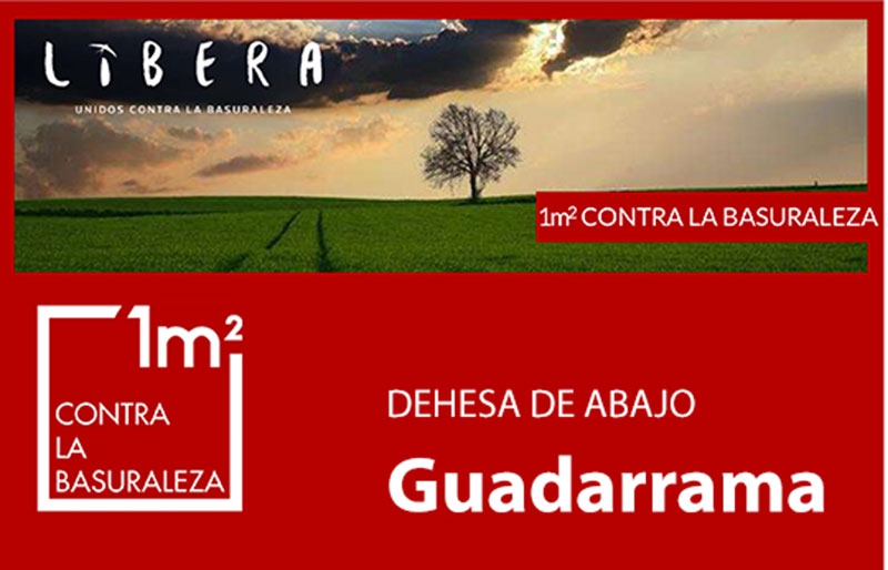 Guadarrama | La localidad se une al Proyecto "Libera, Unidos contra la Basuraleza" con una nueva Jornada de limpieza