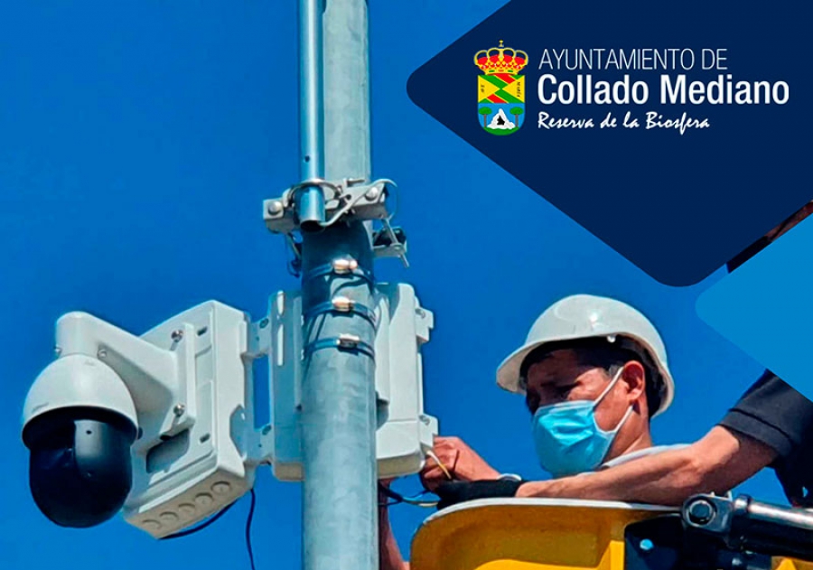 Collado Mediano | Iniciamos la instalación de cámaras de seguridad en el municipio
