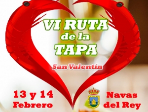 Navas del Rey | Llega la VI Ruta de la Tapa “San Valentín”