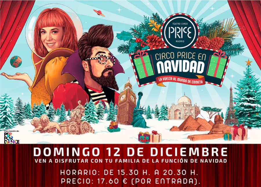 Colmenarejo | Visita al Teatro Circo Price anticipando Navidad