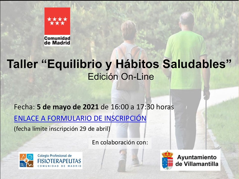 Villamantilla | Talleres on-line de envejecimiento activo