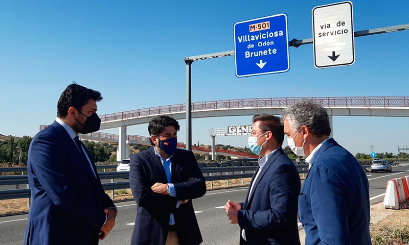 Villaviciosa de Odón | El alcalde analiza con el consejero de Transportes e Infraestructuras las necesidades de movilidad