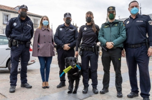 San Lorenzo de El Escorial | Presentada la nueva Unidad Canina de la Policía Local