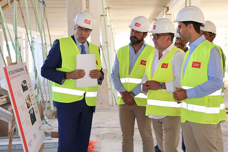 Arroyomolinos | La Comunidad agiliza las obras del IES Torcuato Fernández Miranda con una inversión de 10,5 millones