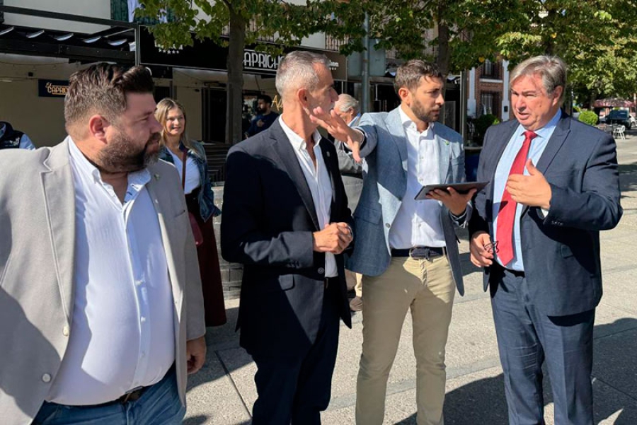 El Álamo | La Comunidad de Madrid invierte en la renovación de más de una treintena de aceras en El Álamo