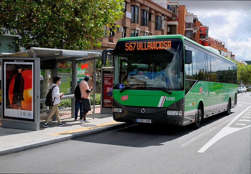 Boadilla del Monte | La línea de autobús 565 amplía su recorrido hasta la estación de Cercanías de El Barrial, en Pozuelo