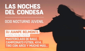 Boadilla del Monte | Boadilla ofrece el próximo sábado una nueva edición de ocio nocturno juvenil en Las Noches del Condesa