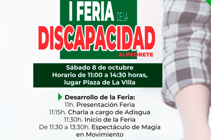 Alpedrete | Alpedrete celebra la feria de la discapacidad