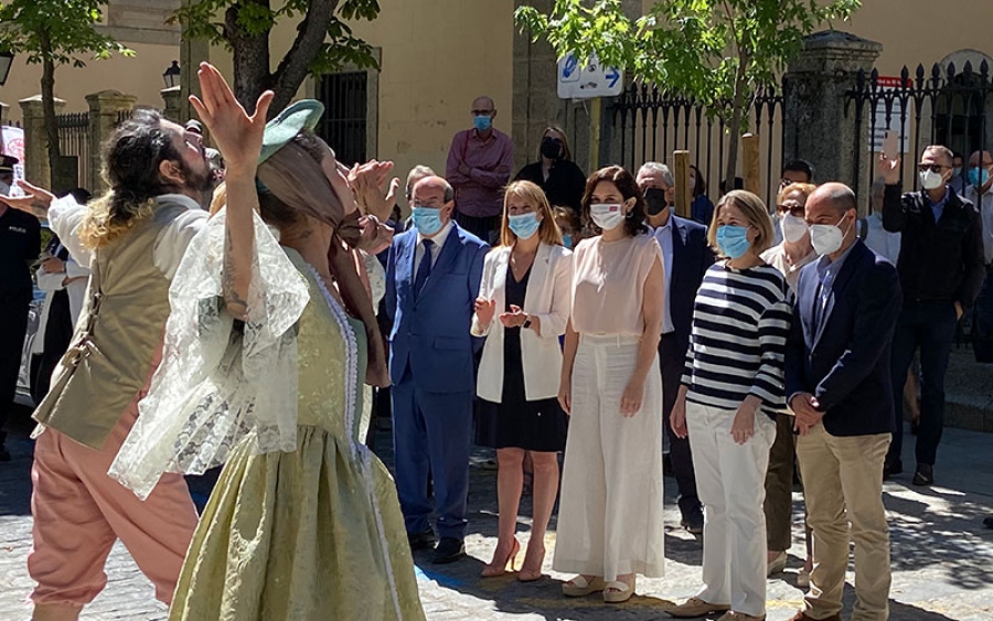 San Lorenzo de El Escorial | La presidenta Isabel Díaz Ayuso presenta el Festival de Verano de la Comunidad de Madrid