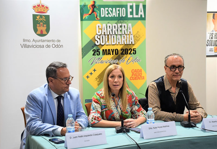 Villaviciosa de Odón | Villaviciosa de Odón se convierte en un espacio de solidaridad y un grito de esperanza para luchar contra la ELA