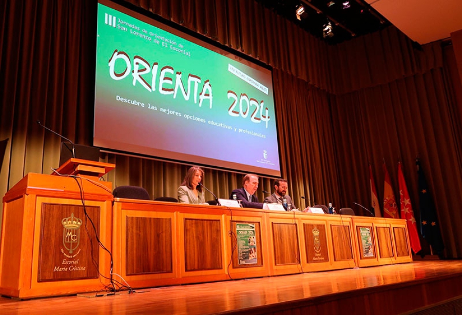 San Lorenzo de El Escorial | Inauguradas las III Jornadas de Orientación Educativa “Orienta 2024” en San Lorenzo de El Escorial