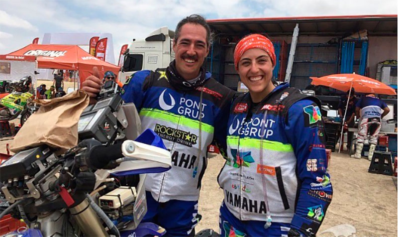 Collado Mediano | Javier y Sara, por cuarto año consecutivo han conseguido terminar el Dakar