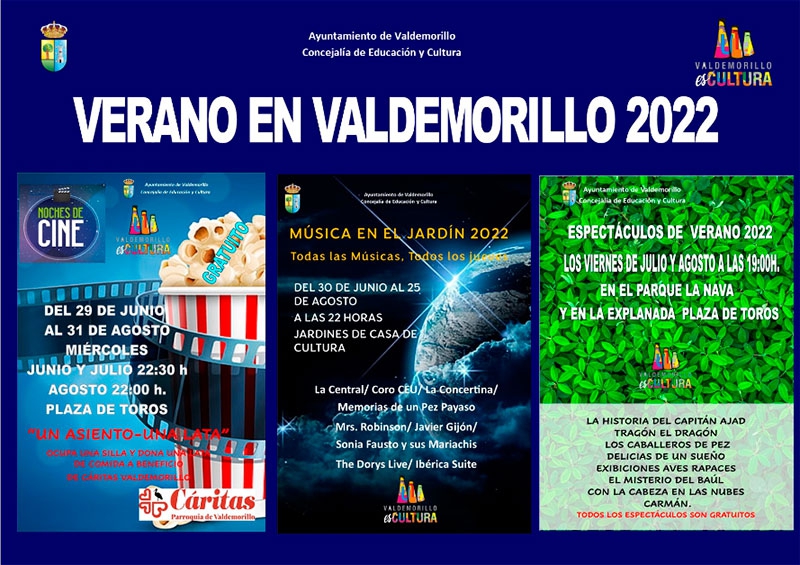 Valdemorillo | Vuelven las noches de película con el Cine de Verano