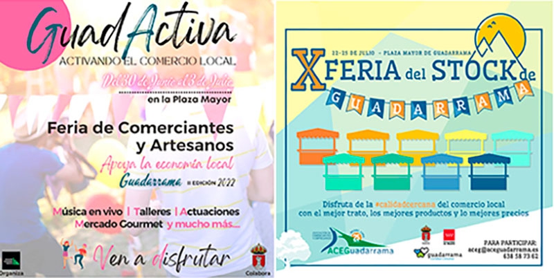 Guadarrama | Comienza un verano de ferias y mercados para promocionar el comercio local y regional