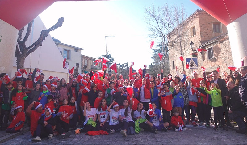 El Escorial |  Gran éxito de participación de la I edición de la San Silvestre escurialense