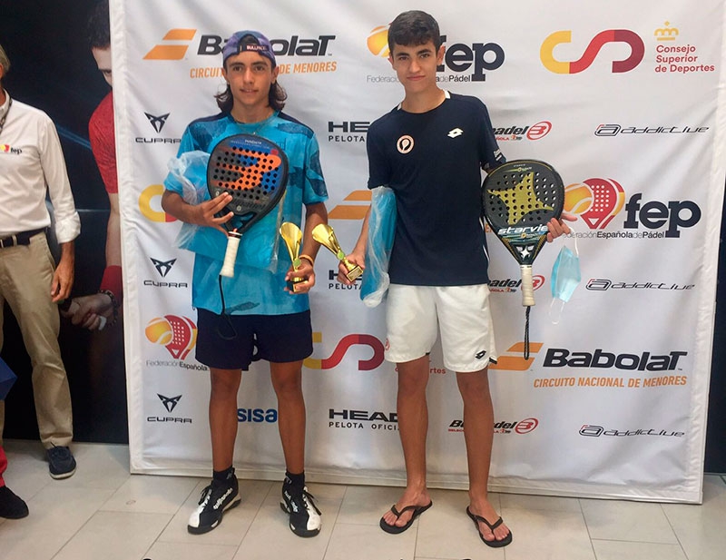 Valdemorillo | David Gala cosecha su tercera victoria en el Campeonato de España de Menores Trofeo Babolat