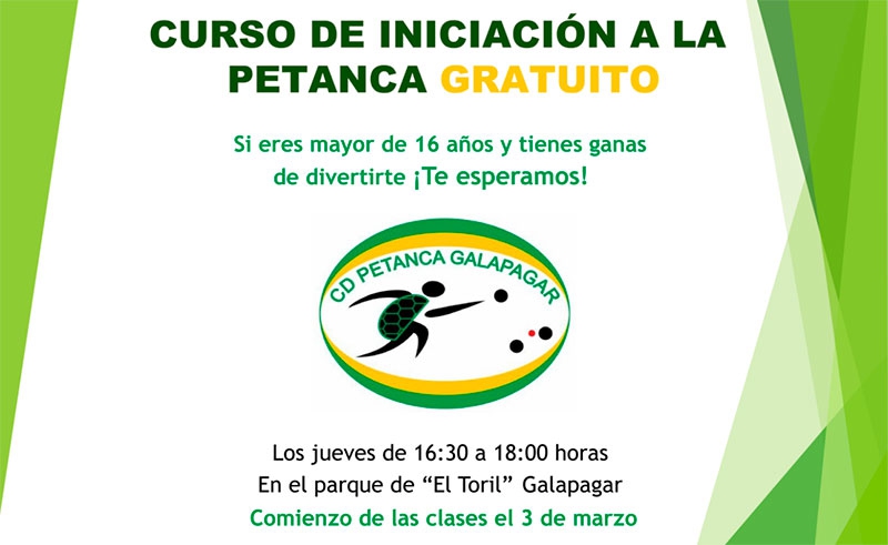 Galapagar | El Club Deportivo Petanca de Galapagar ofrece un curso de iniciación de petanca gratuito