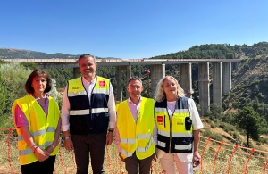 Valdemaqueda | El consejero de Vivienda, Transportes e Infraestructuras visitó Valdemaqueda