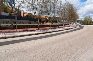 Valdemorillo | Comienzan las obras de asfaltado de la calle Carretera de Colmenarejo