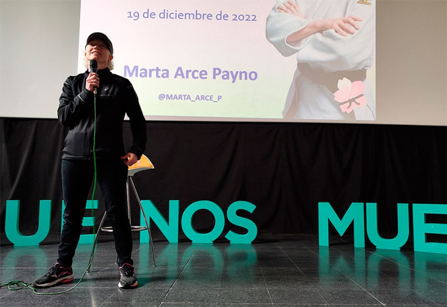 Guadarrama | La deportista Marta Arce Payno fue la protagonista de una nueva conferencia del programa “Lo que nos mueve”